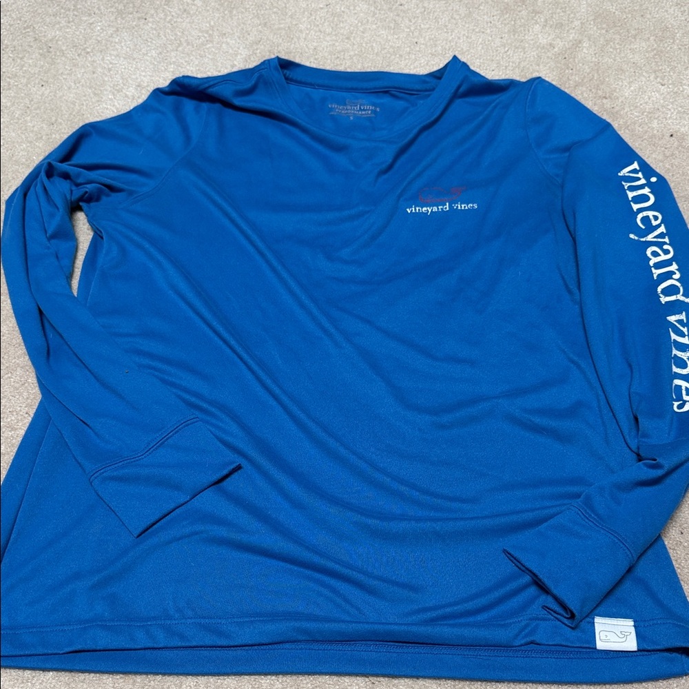 Vineyard Vines Royal Blue Performance Shirt